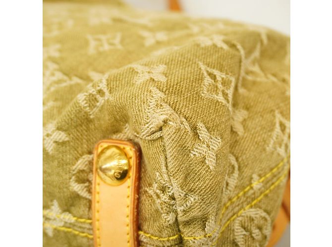 Bolsa de ombro em denim Monogram Louis Vuitton - vista 8