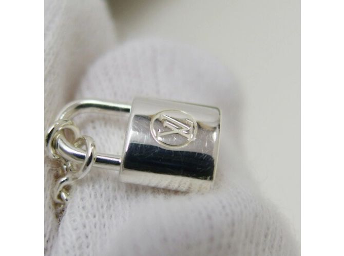 Bracciale in catena Silver Lockit di Louis Vuitton Argento - vista 10