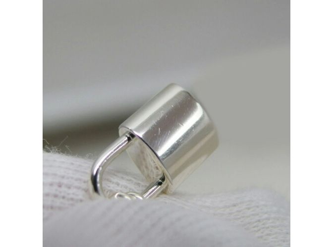 Bracciale in catena Silver Lockit di Louis Vuitton Argento - vista 11
