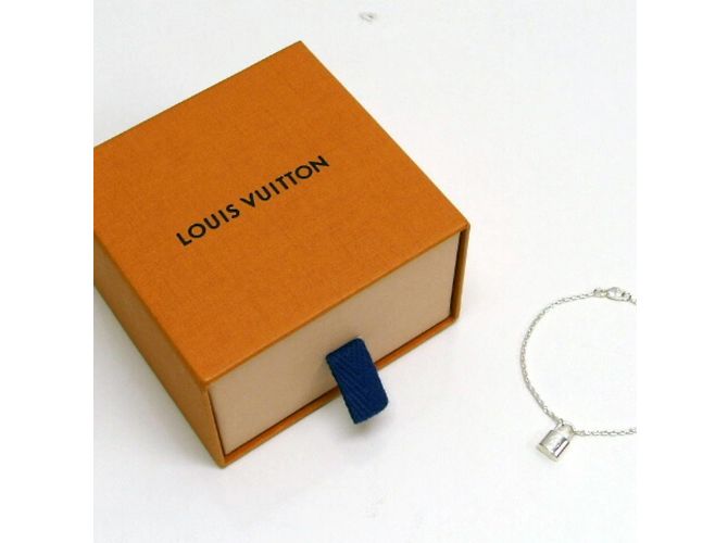 Bracciale in catena Silver Lockit di Louis Vuitton Argento - vista 3