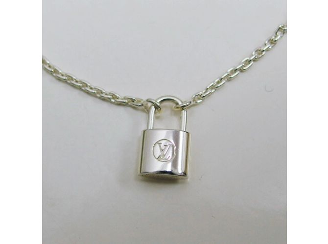 Bracciale in catena Silver Lockit di Louis Vuitton Argento - vista 4