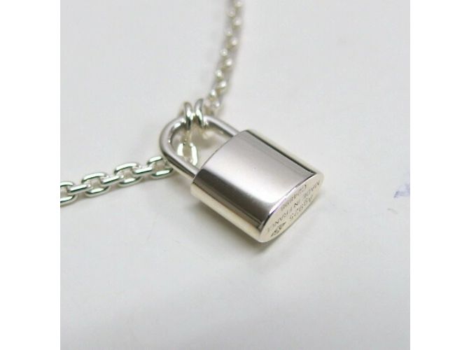 Bracciale in catena Silver Lockit di Louis Vuitton Argento - vista 5