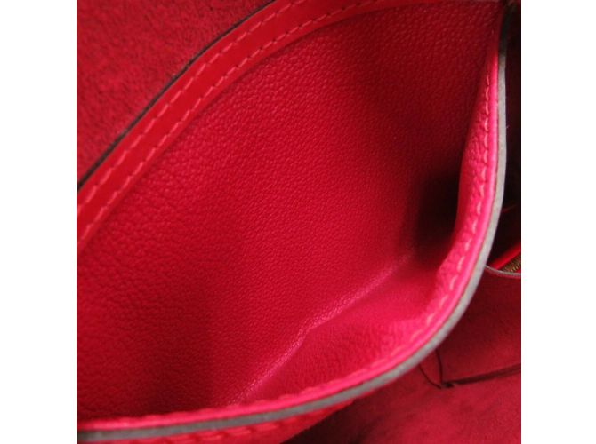 Zaino Mabillon Epi Louis Vuitton in rosso castigliano - vista 6