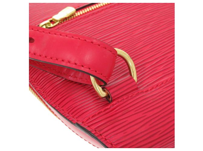 Zaino Mabillon Epi Louis Vuitton in rosso castigliano - vista 8