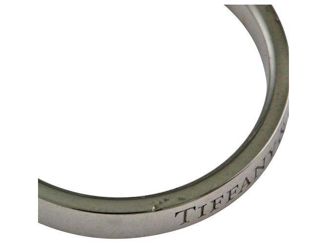 Tiffany & Co Anello piatto Tiffany in platino 950 - vista 11