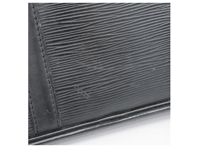 Borsa a mano lunga Epi Vivienne di Louis Vuitton Nero - vista 8