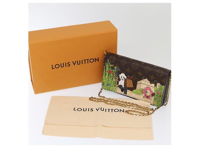 LOUIS VUITTON Monogram Vivienne Pochette Felice Borsa a Spalla M80992 Auth 93696S Monogramma - vista 12