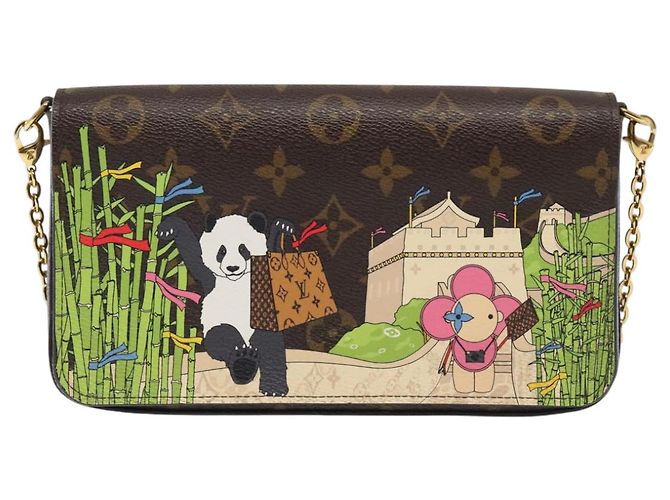 LOUIS VUITTON Monogram Vivienne Pochette Felice Borsa a Spalla M80992 Auth 93696S Monogramma - vista 13