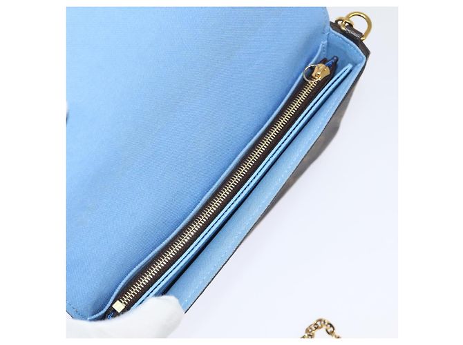 LOUIS VUITTON Monogram Vivienne Pochette Felice Borsa a Spalla M80992 Auth 93696S Monogramma - vista 19