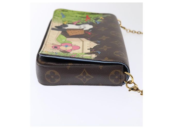 LOUIS VUITTON Monogram Vivienne Pochette Felice Borsa a Spalla M80992 Auth 93696S Monogramma - vista 3