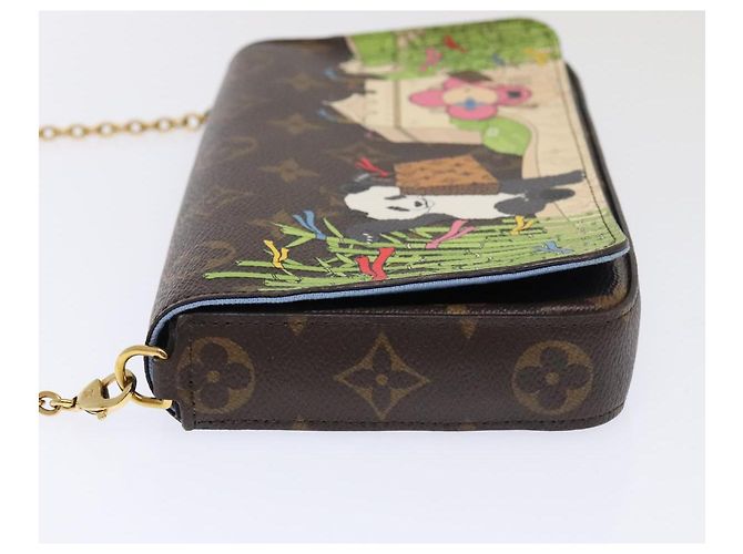 LOUIS VUITTON Monogram Vivienne Pochette Felice Borsa a Spalla M80992 Auth 93696S Monogramma - vista 4
