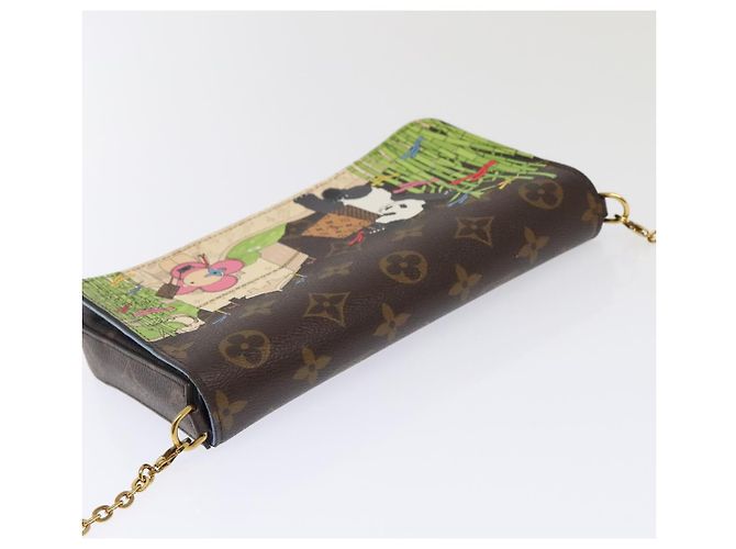 LOUIS VUITTON Monogram Vivienne Pochette Felice Borsa a Spalla M80992 Auth 93696S Monogramma - vista 6