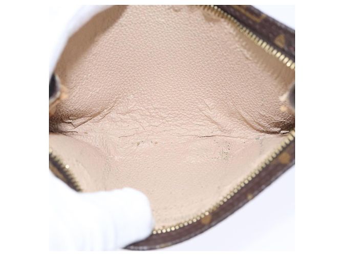 LOUIS VUITTON Monogram Bucket PM Pochette Accessori LV Auth 92901 Monogramma - vista 10