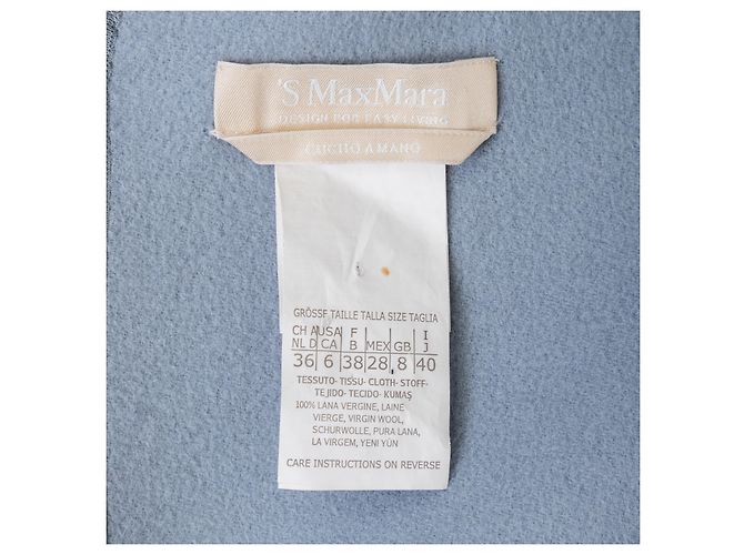 Max Mara Wollkleid Blau - Ansicht 13