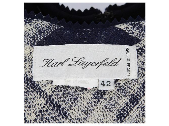 Completo blu e bianco Karl Lagerfeld Sabbia - vista 5