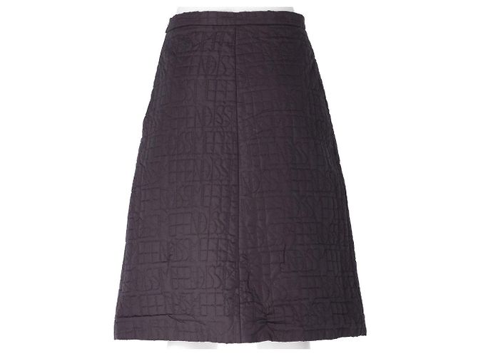 Falda acolchada morada Fendi Fendissime Burdeos Púrpura - vista 2