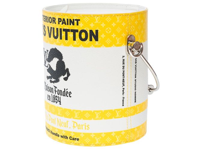 Borsa LOUIS VUITTON in Pelle Gialla - 102164 Giallo - vista 5