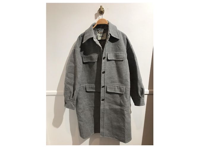 FENDI Coats T.International M Wool - view 4