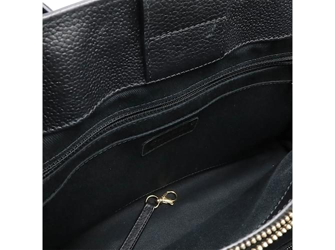 Borsa Chanel Neo Executive Line Coco Mark Nero Blu - vista 8
