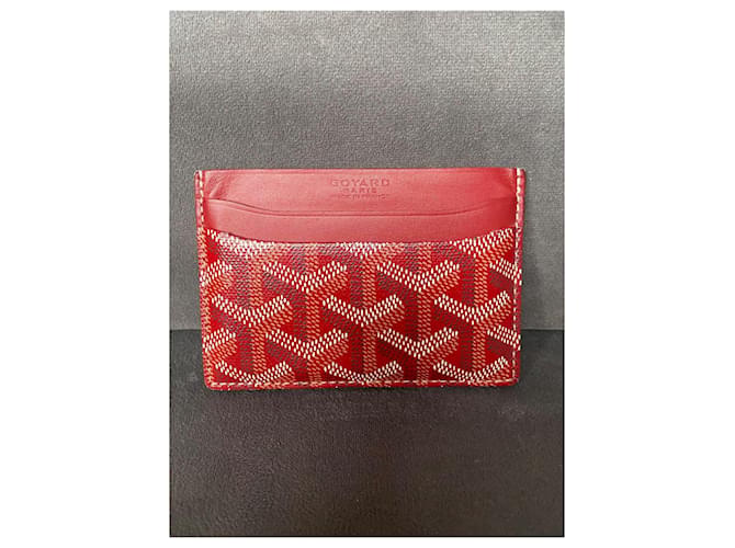 Tarjetero Goyard Saint Sulpice Roja - vista 2
