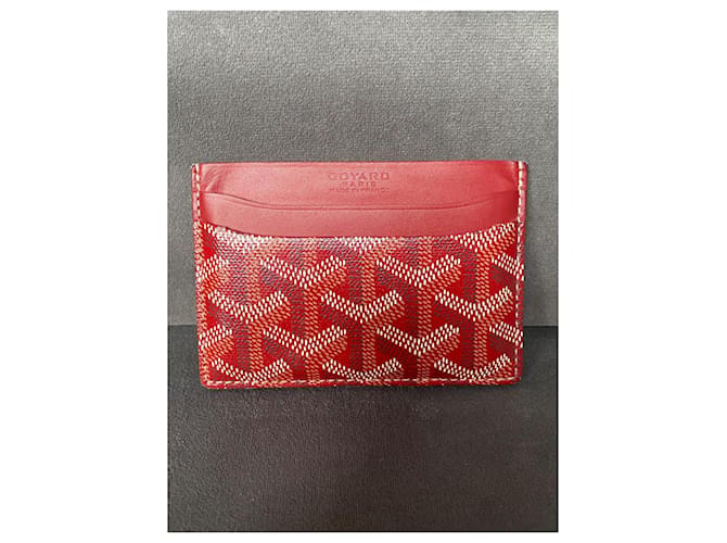 Tarjetero Goyard Saint Sulpice Roja - vista 3