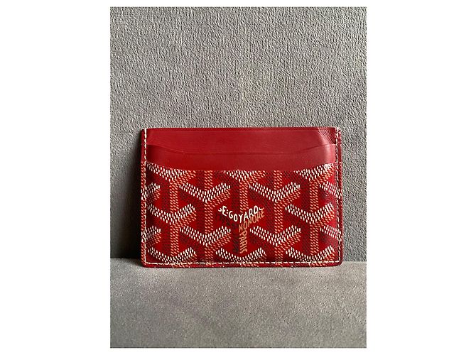 Tarjetero Goyard Saint Sulpice Roja - vista 4