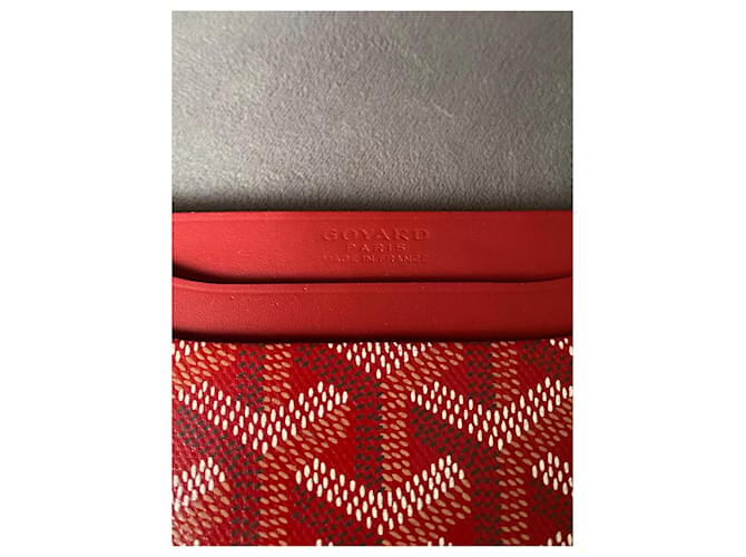 Tarjetero Goyard Saint Sulpice Roja - vista 6