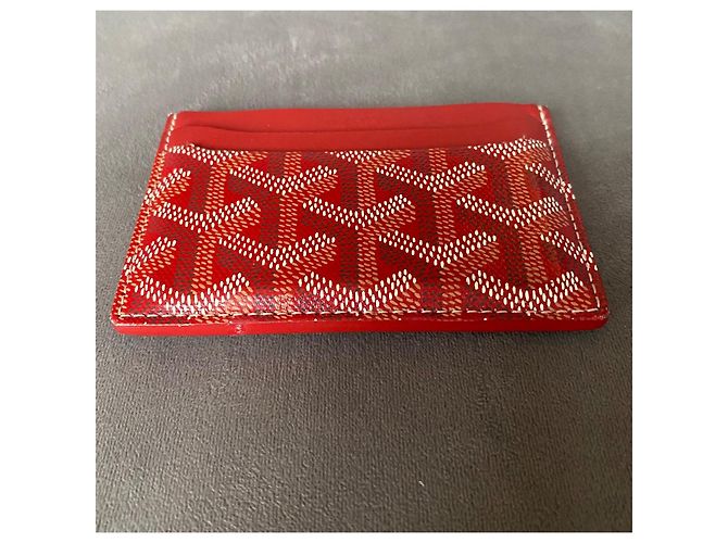 Tarjetero Goyard Saint Sulpice Roja - vista 7