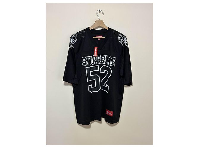 Maglia da calcio Spiderweb Supreme Nera - vista 10