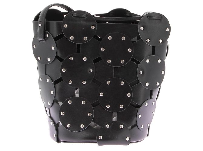 Borse Paco Rabanne T. Pelle Nero - vista 2