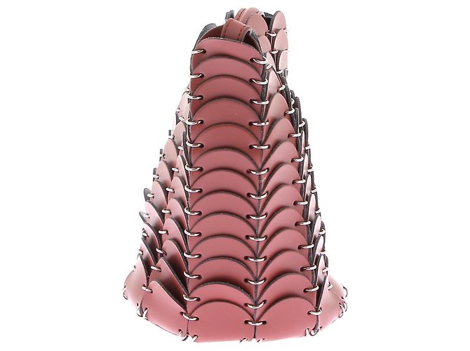 Borse Paco Rabanne T. Pelle Marrone - vista 4