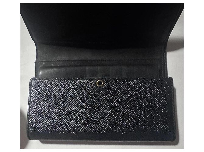 Billetera bi-fold con cierre CC de Chanel y cierre de presión Negro - vista 3