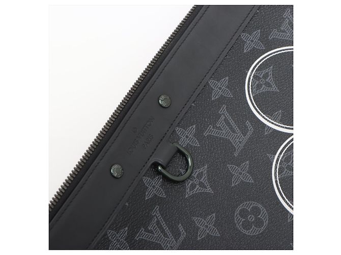 Pochette Apollo Vivienne Monogram Eclipse Louis Vuitton Nero - vista 9