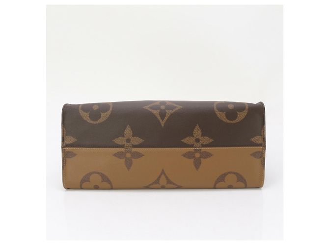 Sac à main On-the-Go GM Monogram Géant Inversé Louis Vuitton Marron - vue 8