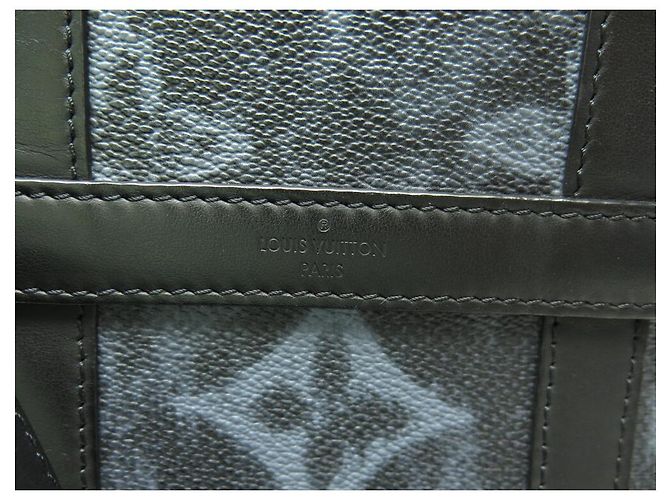 Ellipse BOLSA LOUIS VUITTON MESSENGER SOFT TRUNK MONOGRAM PASTEL VIRGIL ABLOH Cinza antracite - vista 11