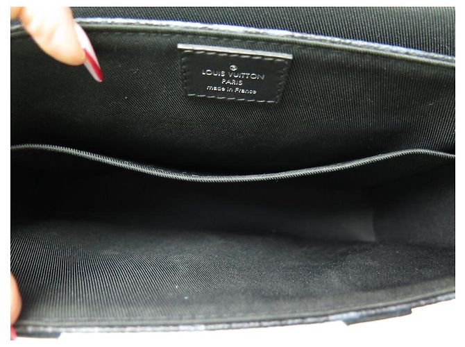Ellipse BOLSA LOUIS VUITTON MESSENGER SOFT TRUNK MONOGRAM PASTEL VIRGIL ABLOH Cinza antracite - vista 9