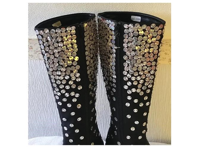 Botas Fendi Negro - vista 6