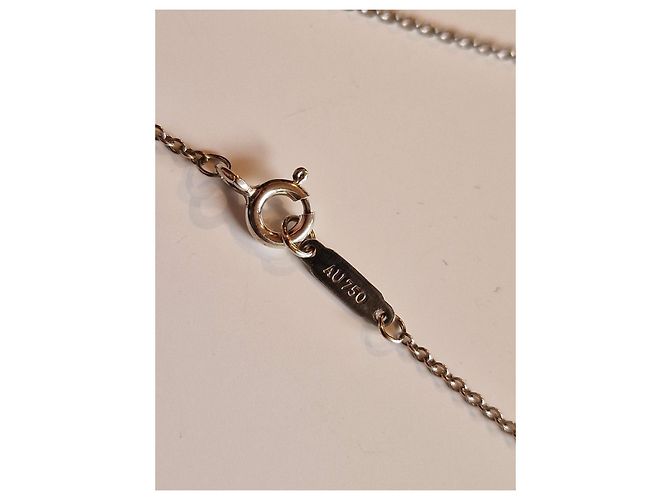 Tiffany & Co Tiffany Chiave in Oro Bianco 750/000 Argento - vista 10
