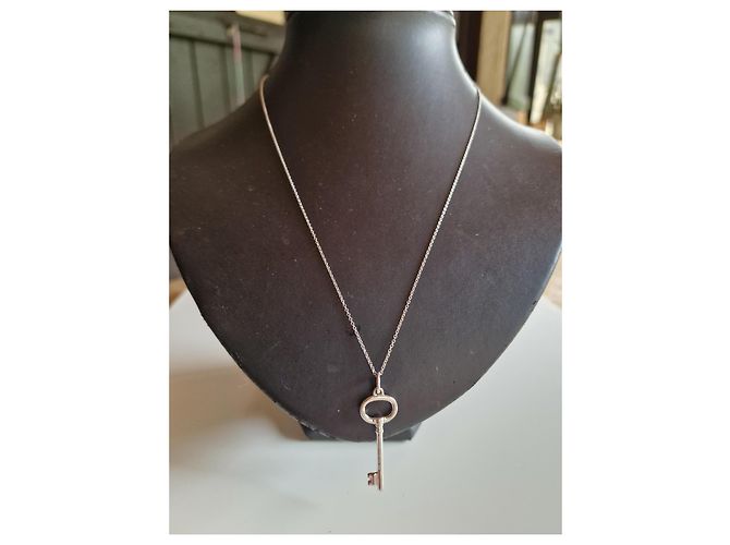 Tiffany & Co Tiffany Chiave in Oro Bianco 750/000 Argento - vista 3