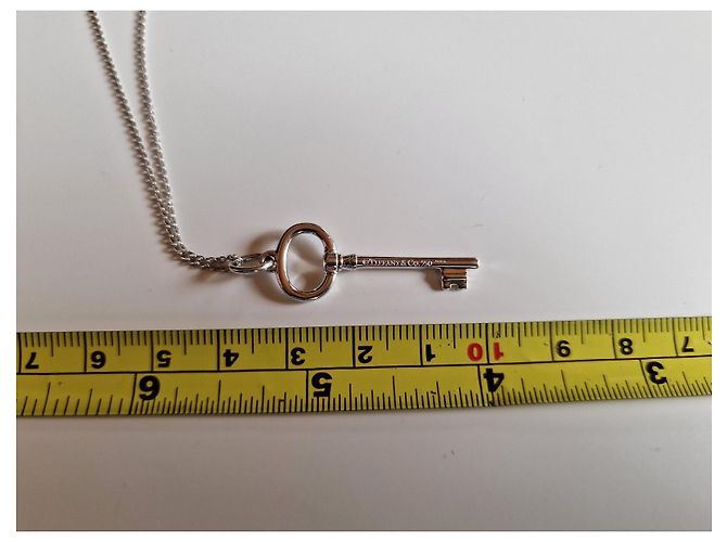 Tiffany & Co Tiffany Chiave in Oro Bianco 750/000 Argento - vista 4