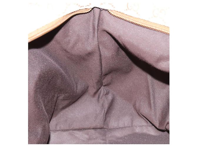 Borsa tote Gucci GG Canvas Sherry Line oro rosa argento 131231 Auth ki5011 D'oro - vista 19