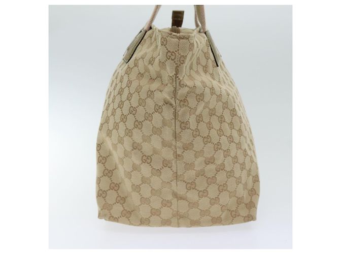 Borsa tote Gucci GG Canvas Sherry Line oro rosa argento 131231 Auth ki5011 D'oro - vista 3
