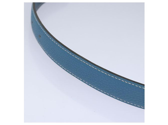 Hermès HERMES Ledergürtel 39,4"" blau Auth 89732 - Ansicht 7