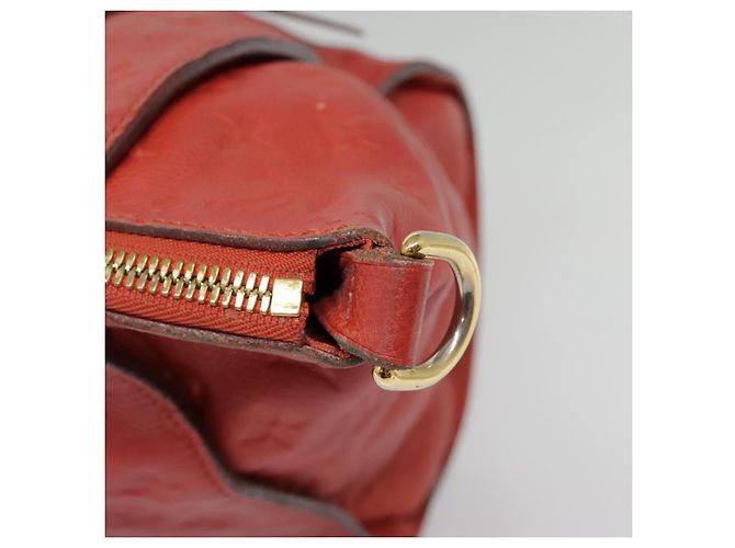 LOUIS VUITTON Borsa Monogram Empreinte Lumineuse PM 2way Orian M40552 Auth bs18421 Arancione - vista 10
