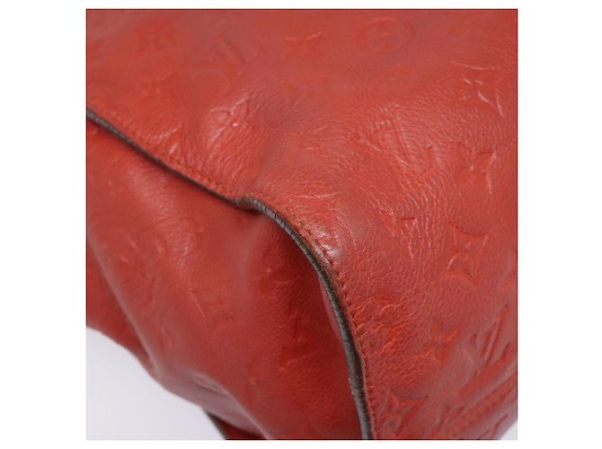 LOUIS VUITTON Borsa Monogram Empreinte Lumineuse PM 2way Orian M40552 Auth bs18421 Arancione - vista 15