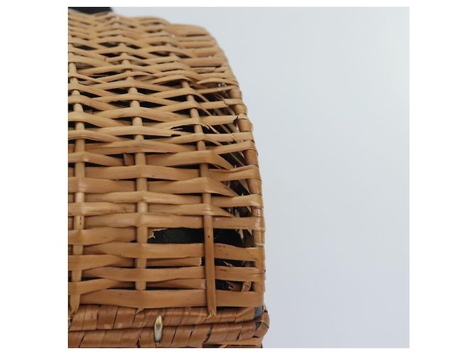 FENDI Handtasche Holz Beige Gold Auth bs18841 Golden - Ansicht 14