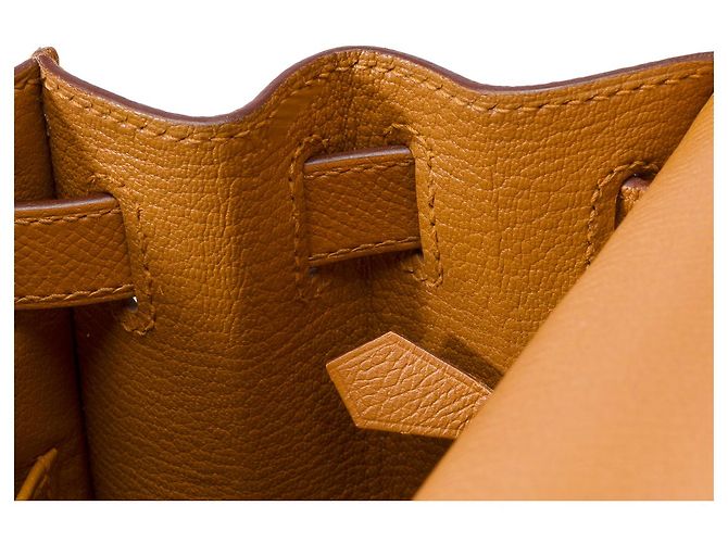 Hermès HERMES Kelly 28 Bag in Multicolor Leather - 102118 Multiple colors - view 7