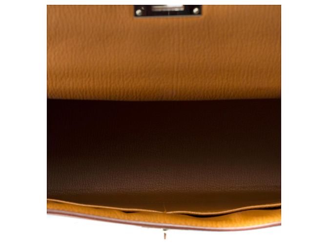 Hermès HERMES Kelly 28 Bag in Multicolor Leather - 102118 Multiple colors - view 8