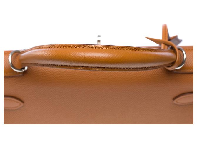 Hermès HERMES Kelly 28 Bag in Multicolor Leather - 102118 Multiple colors - view 9