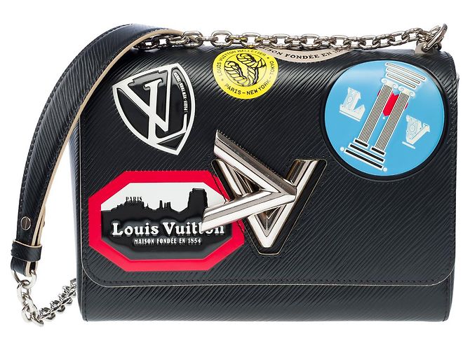 LOUIS VUITTON Twist Black Leather Bag - 102162 - view 3